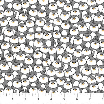 Feelin' Frosty FLANNEL - Packed Penguins