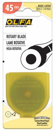 Olfa 45 mm Rotary Blade - 2 Pack