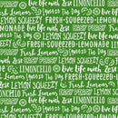 Lemon Fresh - Text - Green
