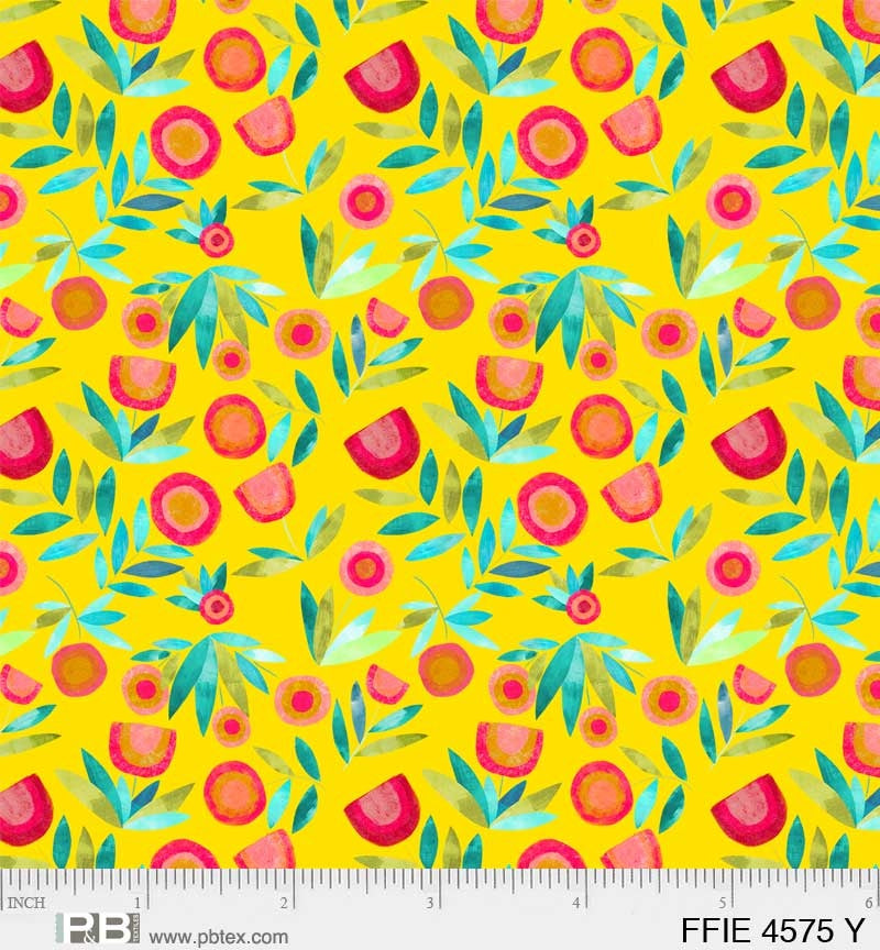 Feathered Fiesta - Bright Floral