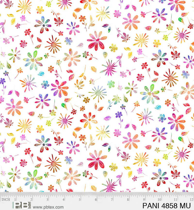 Party Animal - Floral - White