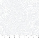 Basically Black and White - Marbled - White on White