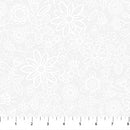 Basically Black and White - Groovy Garden - White on White