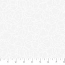 Basically Black and White - Tangled Circles - White on White