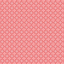 Blooming Denim - Geo Floral - Coral