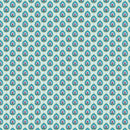 Return to Hope - Leaf Medallion - Aqua