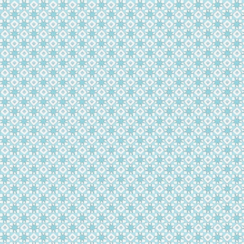 Garden Angels - Quilt Print - Aqua