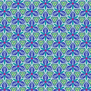 Sunnyside - Floral Tiles - Periwinkle