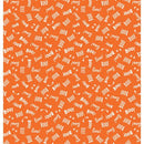 Black and Boo - Boo!  - Orange - Glow in the Dark