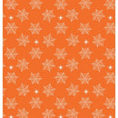 Black and Boo - Scattered Webs - Orange - Glow in the Dark