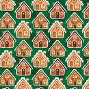 Sugar and Spice - Gingerbread House - Green