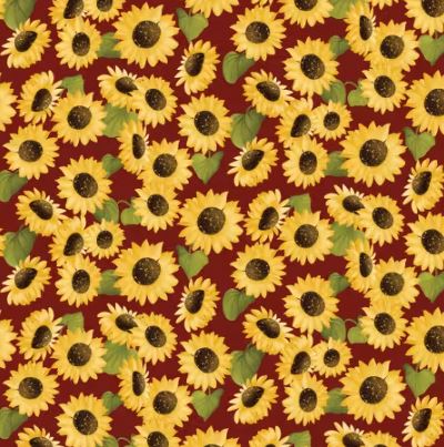 Enchanted Forest - Sunflowers - Wine