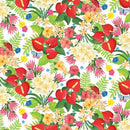 Island Time - Flowers - White