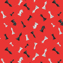 Let's Play -  Chess Pieces - Red