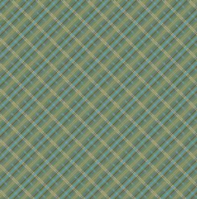 Enchanted Forest - Plaid - Green