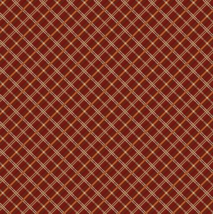 Enchanted Forest - Plaid - Red
