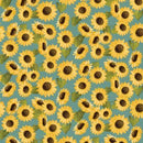 Enchanted Forest - Sunflowers - Blue