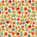 Give Thanks - Leaves - Cream