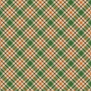 Give Thanks - Plaid - Green
