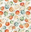 Give Thanks - Pumpkins - Cream