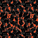 Happy Haunting - Cats - Glow in the Dark - Orange