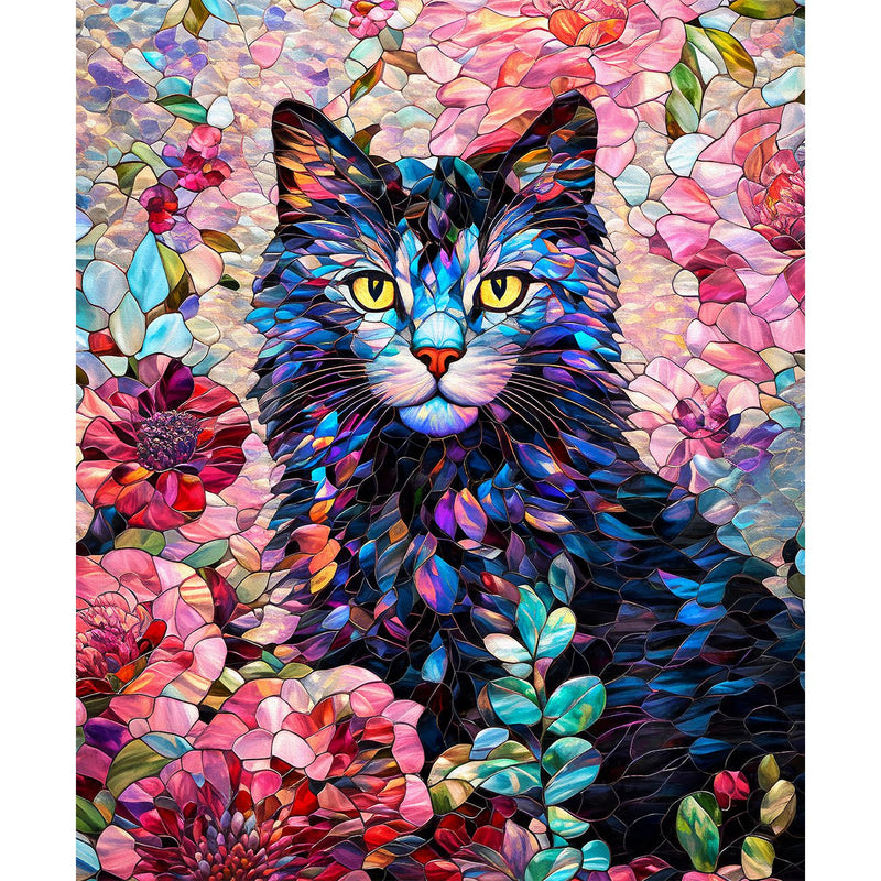 Gigi In The Garden - Cat Panel