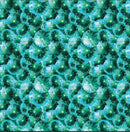 Kaleidoscope - Stained Glass Umbrellas - Aqua