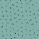 Enchanted Florals - Turquoise Tonal