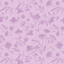 Bee Haven - Tonal Floral - Lilac