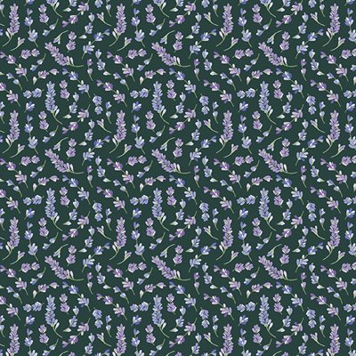 Bee Haven - Tiny Floral - Green