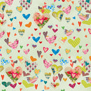 Follow Your Joy - Hearts - Green