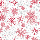 Magical Season - Snowflakes - Pearlescent/White