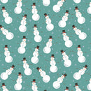 Magical Season - Snowmen - Teal