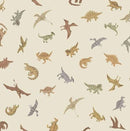 Prehistoric - Tiny Dinosaurs - Beige