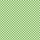 Tiny Secrets - Diagonal Gingham - Green