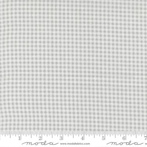 Peachy Keen - Gingham - Grey
