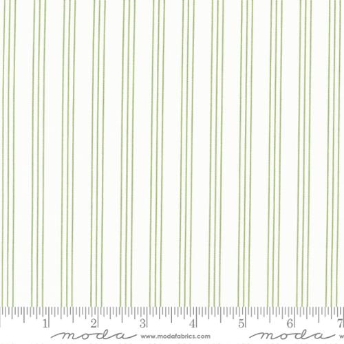 Lighthearted - Stripe - Cream Green