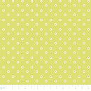 Honey Bear - Floral Dot - Green