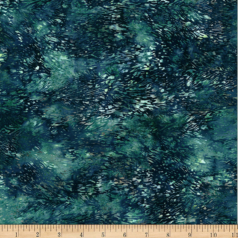 Bali Batik - Woodland - Teal