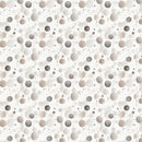 Paw and Whisker - Watercolor Dots - Grey
