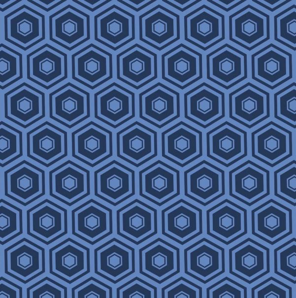 Mixology - Honeycomb - Navy