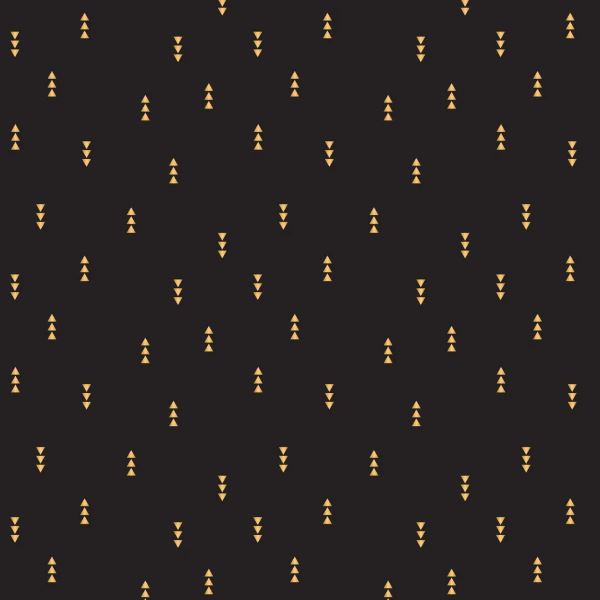 Mixology Luxe - Triangulation - Metallic Gold on Black