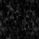 Brush Strokes 108" Wide Backing  - Black