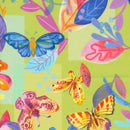 Flower Patches -  Butterflies - Limeade
