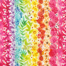 Flower Patches - Rainbow Stripe