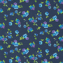 Flower Patches - Vintage Chintz - Midnight