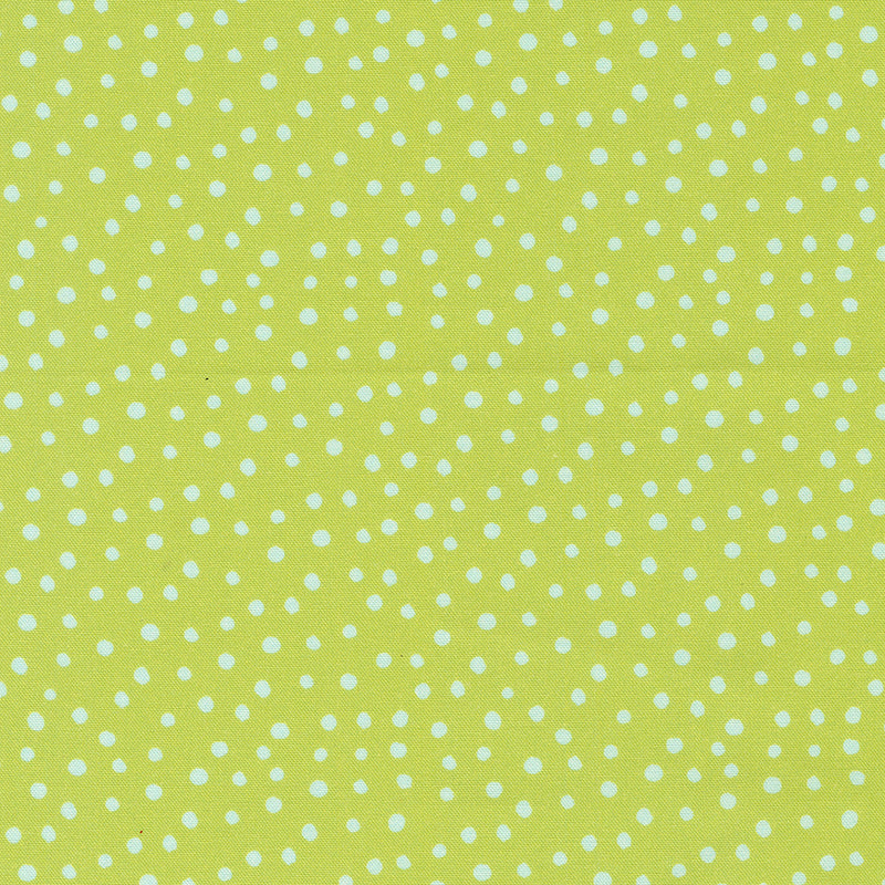 Flower Patches - Dotty Dot - Lime