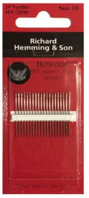 Richard Hemming Between / Quilting Needles Size 10
