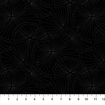 Simply Neutral 2 - Abstract Lily - Black