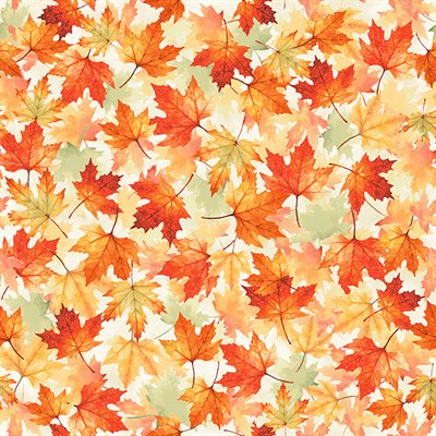 Fall Blooms - Maple Leaves - Light